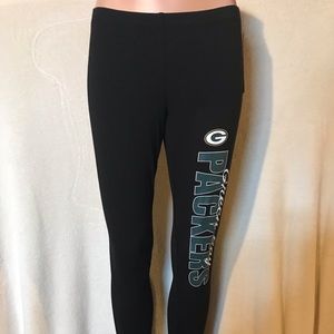 Women’s Green Bay Packers Screen Print Leggings
